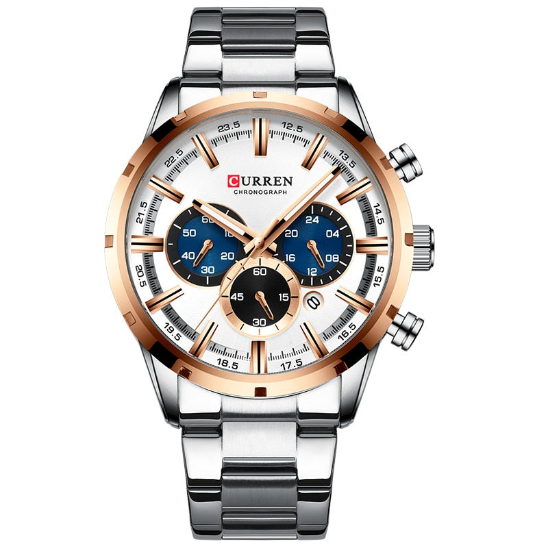 CURREN Quartz Uhr mit Chronograph