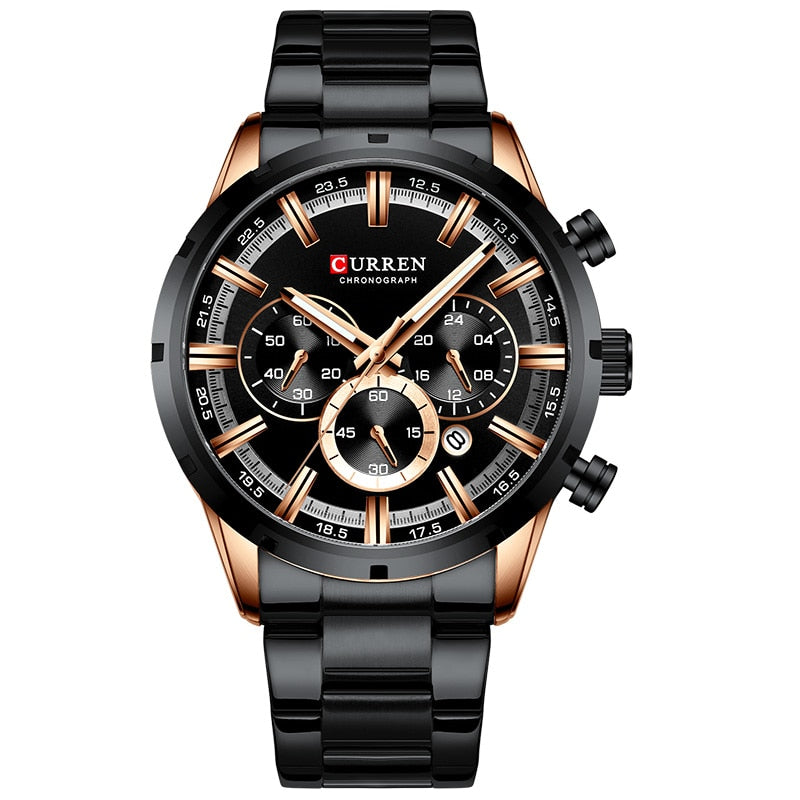 CURREN Quartz Uhr mit Chronograph