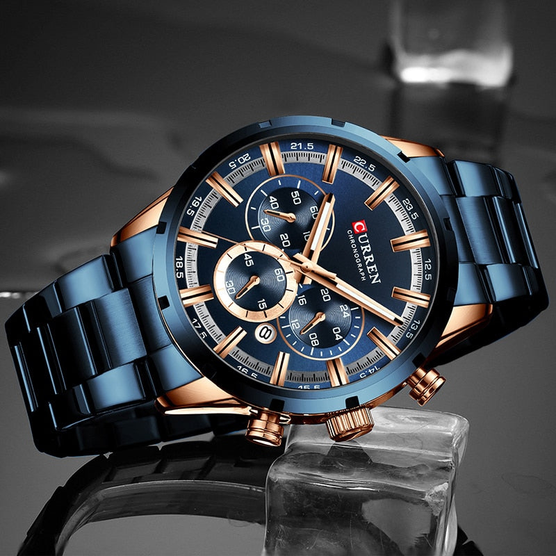 CURREN Quartz Uhr mit Chronograph