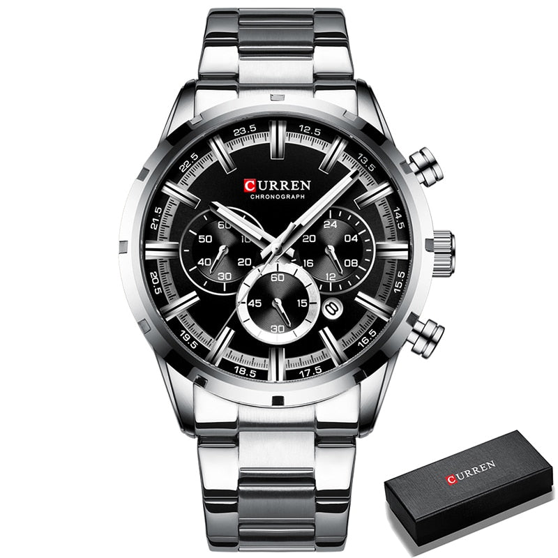 CURREN Quartz Uhr mit Chronograph