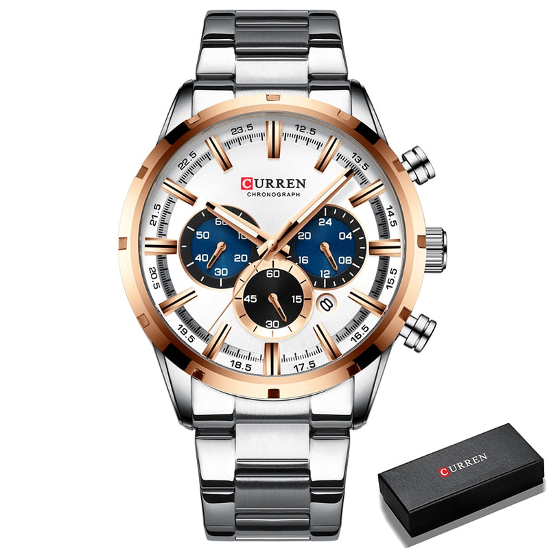 CURREN Quartz Uhr mit Chronograph