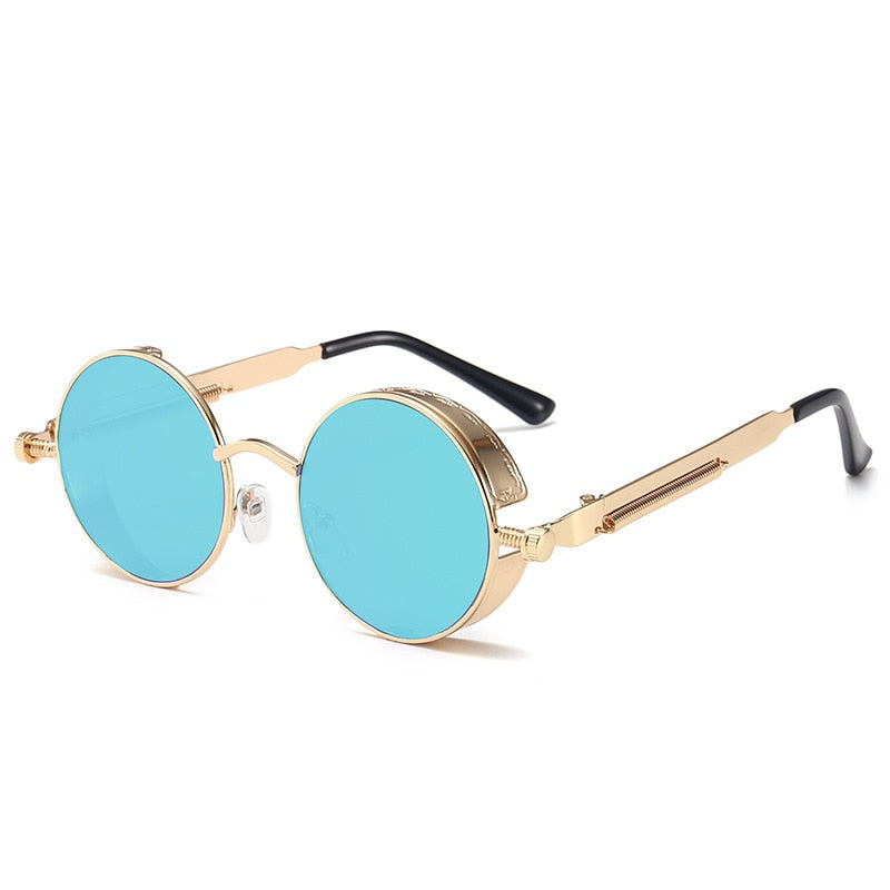 Metal Steampunk Sonnenbrille für Festivals