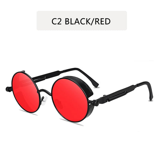 Metal Steampunk Sonnenbrille für Festivals