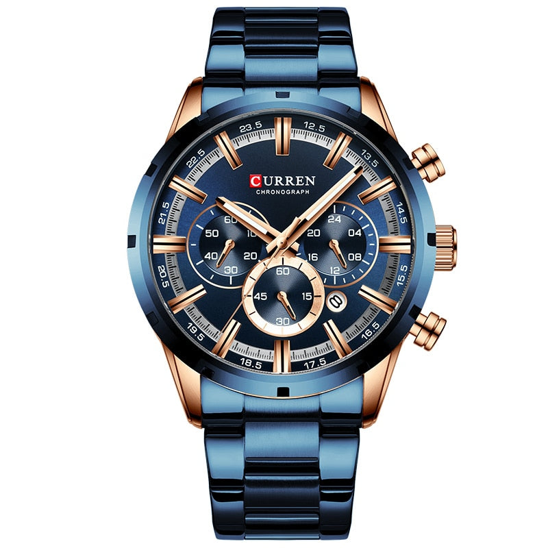 CURREN Quartz Uhr mit Chronograph