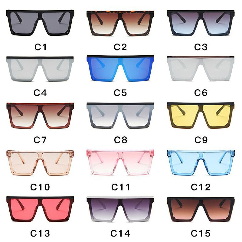 Oversized Sonnenbrille