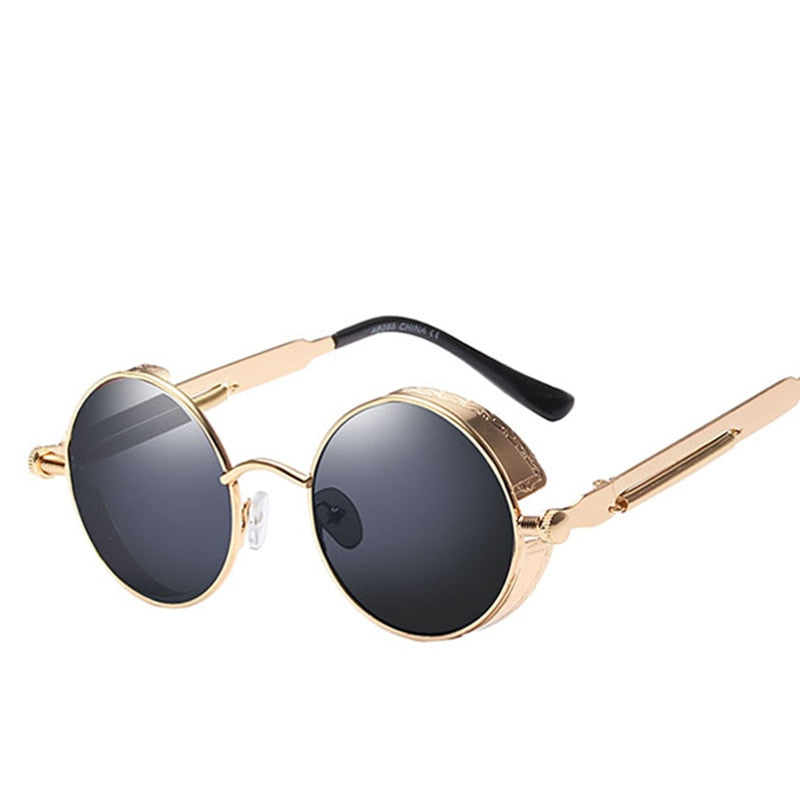 Metal Steampunk Sonnenbrille für Festivals