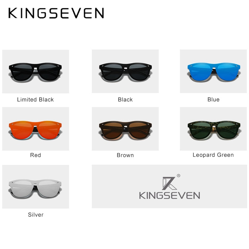 KINGSEVEN TR90 Polarisierende Luxus Sonnenbrille
