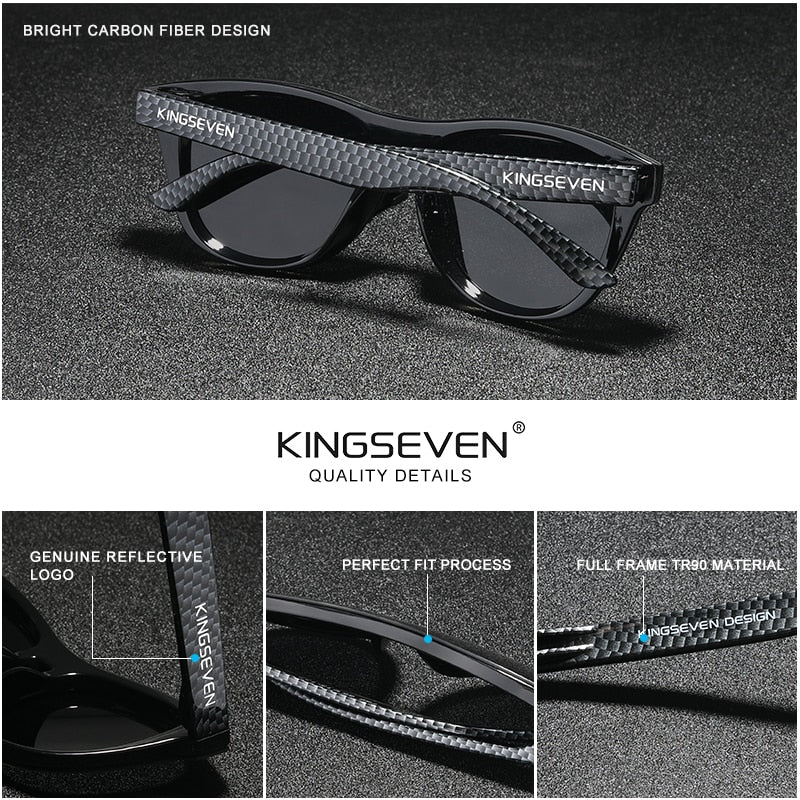 KINGSEVEN TR90 Polarisierende Luxus Sonnenbrille